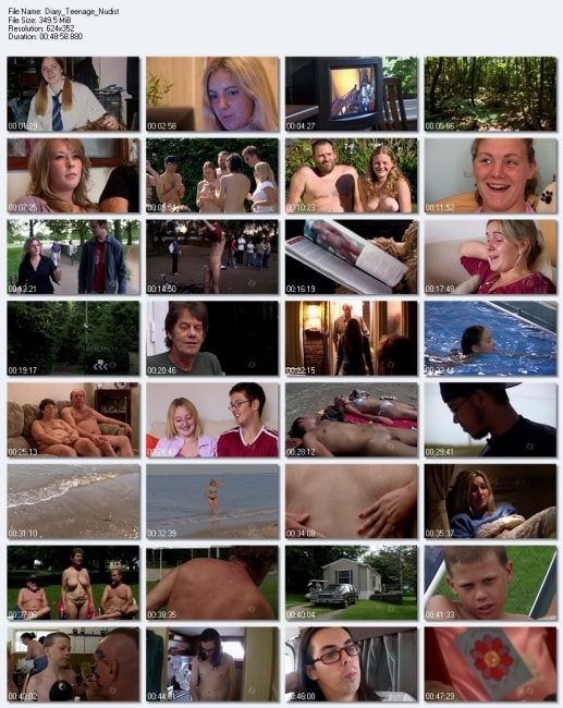 Teens nudists video - view from the outside to the youth nudism [Naturism Archiv]