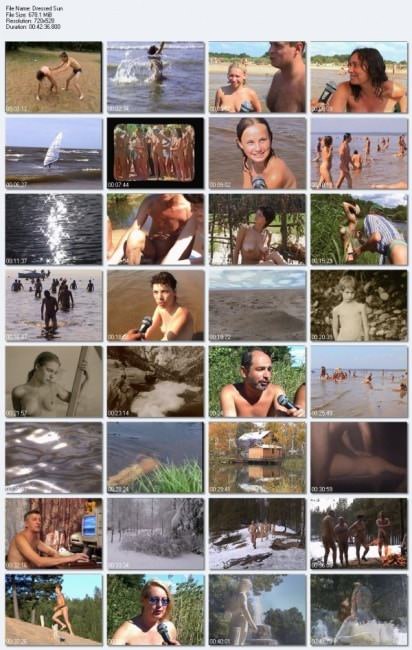 Nudism on the sea - a video report from the nudist beach video [Naturism Archiv]