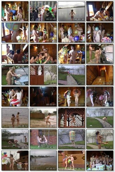 Family nudism video carnival and naked fun [Naturism Archiv]