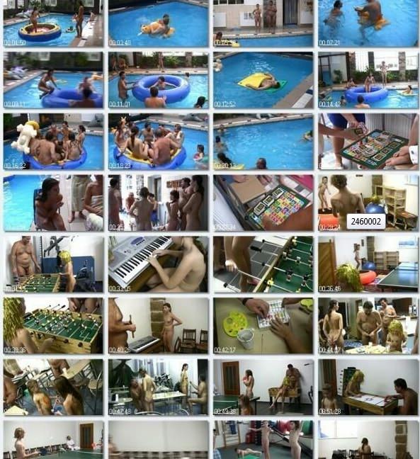 Nudism sports pool and gym HD video [Naturism Archiv]