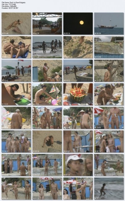 Nudists on the nude beaches of Bulgaria video [Naturism Archiv]